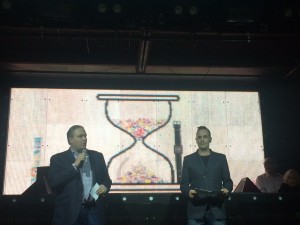 Swatch executives at the event