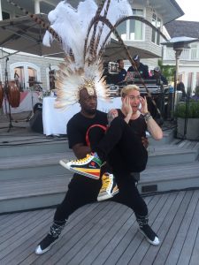 Wyclef Jean and Nick Petricca from Walk The Moon